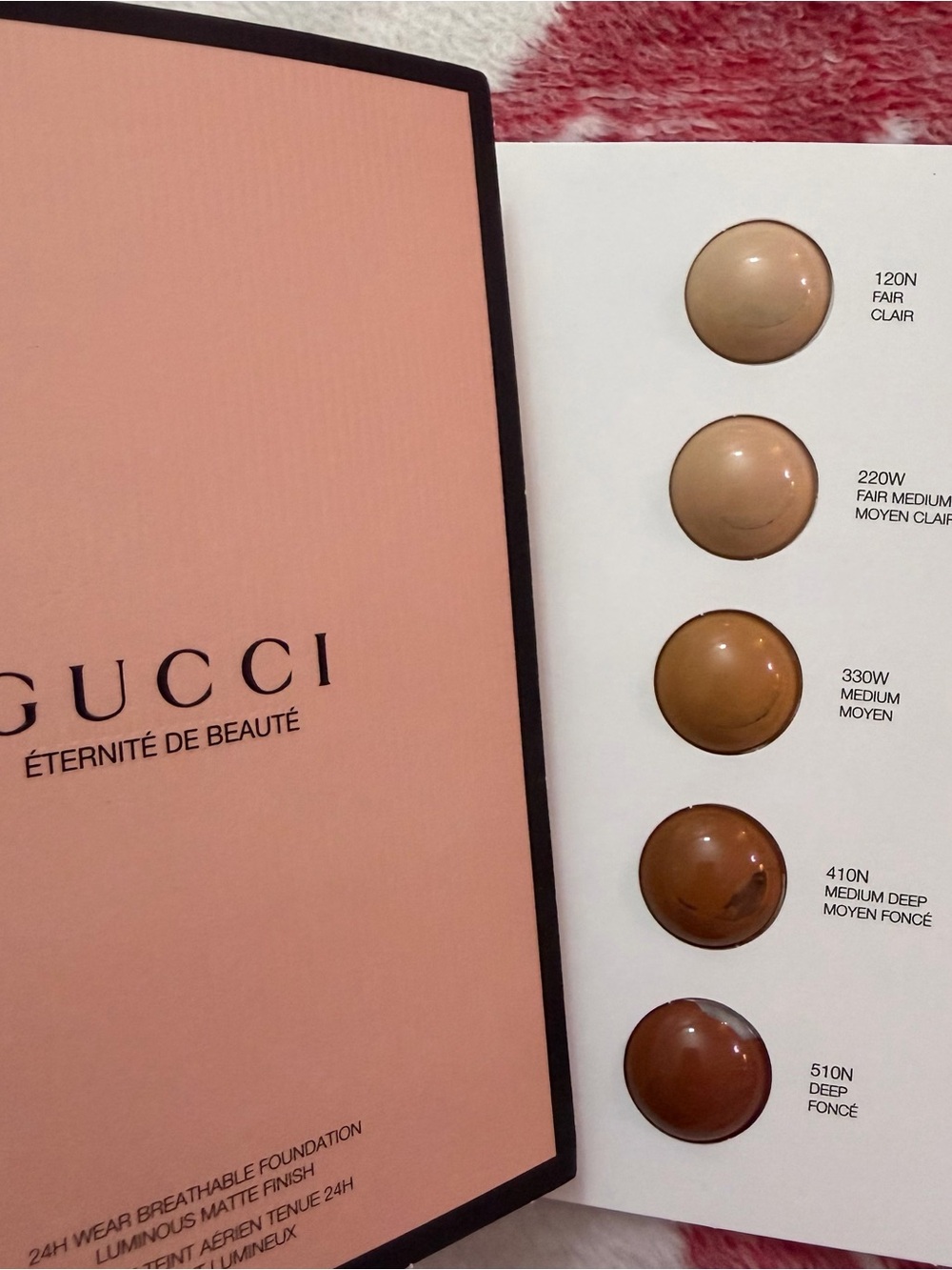 Gucci Foundation sample * 2